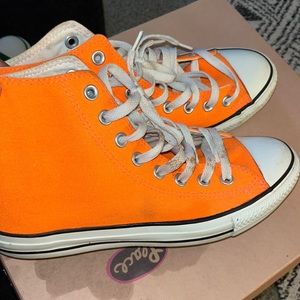 Orange converse